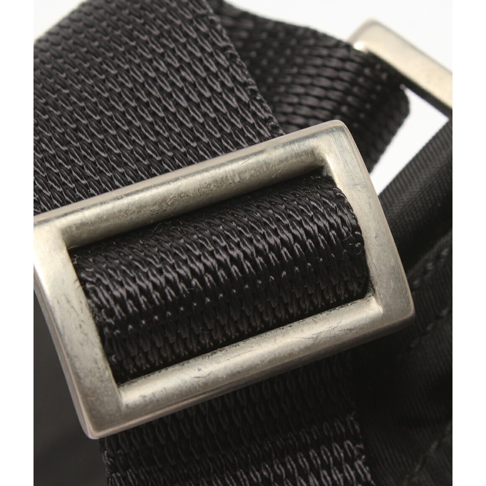 Prada Zip Messenger Bag black Tessuto nylon leather trim - Picture 6 of 6